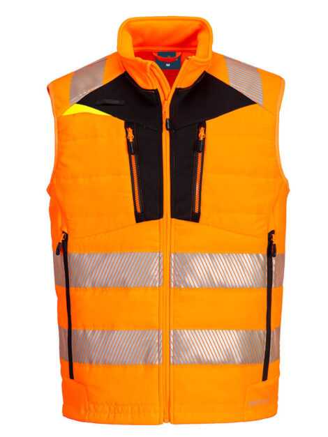 Hi-Vis Hybrid Baffle Bodywarmer