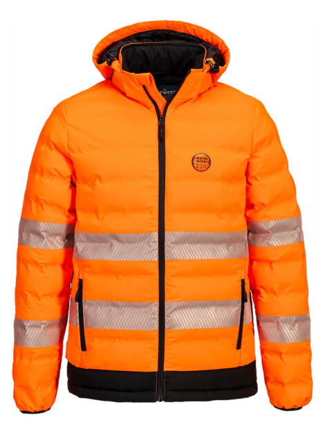 Hi-Vis Ultrasonic Heated Tunnel Jacket