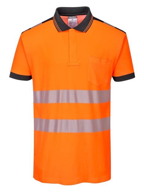PW3 Hi-Vis Cotton Comfort Polo Shirt S/S