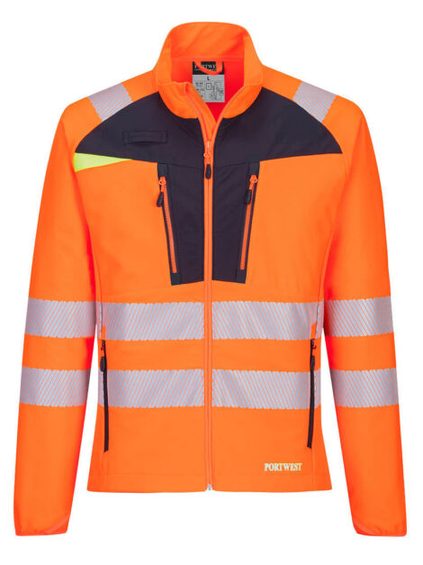 DX4 Hi-Vis Lightweight Stretch Work Jacket