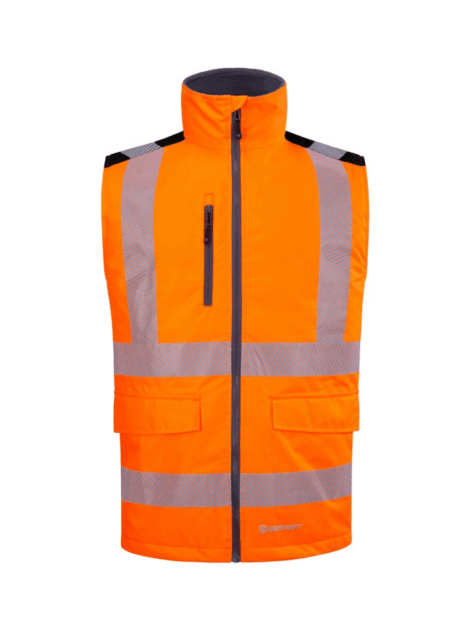 Mens Hi-Viz Two Toned Body Warmer