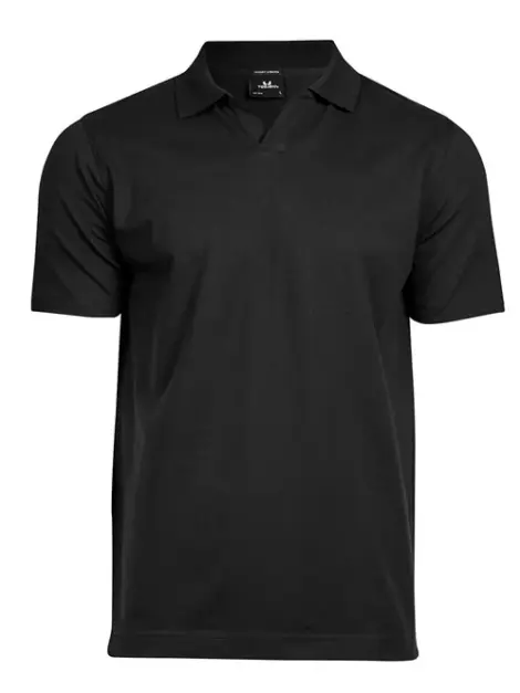 Luxury Stretch V-Neck Polo