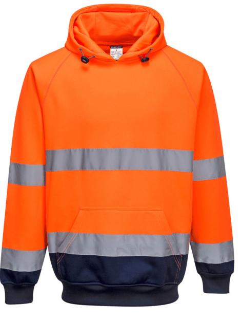 B316 - Hi-Vis Contrast Hoodie