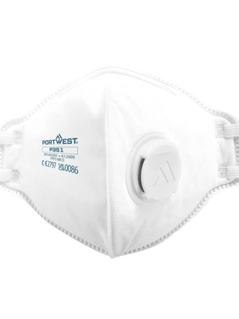 Valved Fold Flat Respirator (Pack Of 20)
