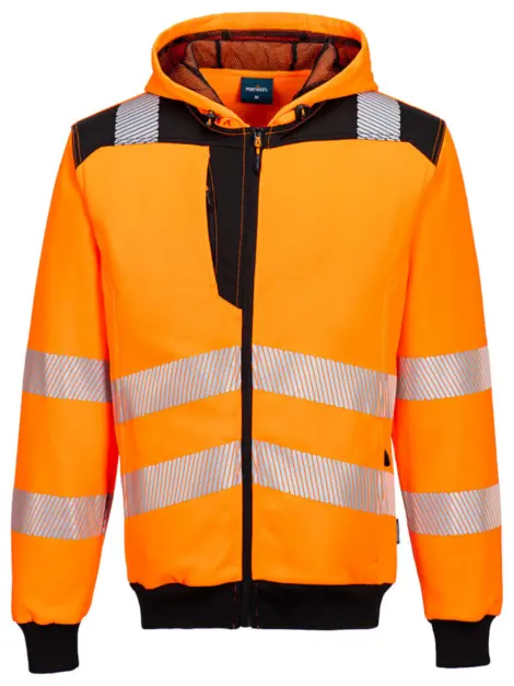 Hi-Vis Zip Hoodie