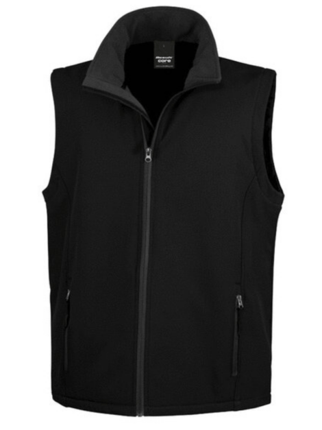 Printable softshell bodywarmer