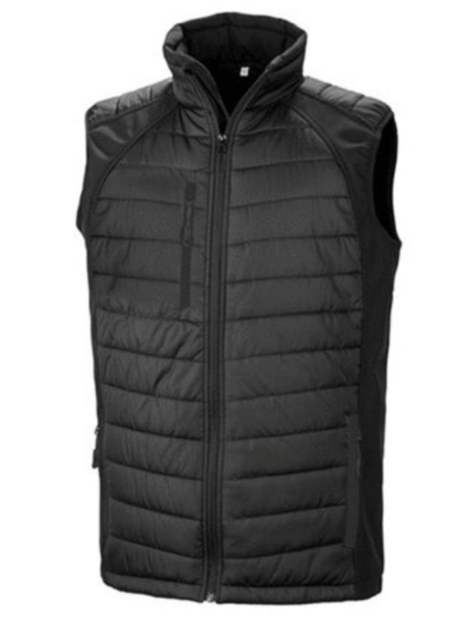 Compass padded softshell gilet