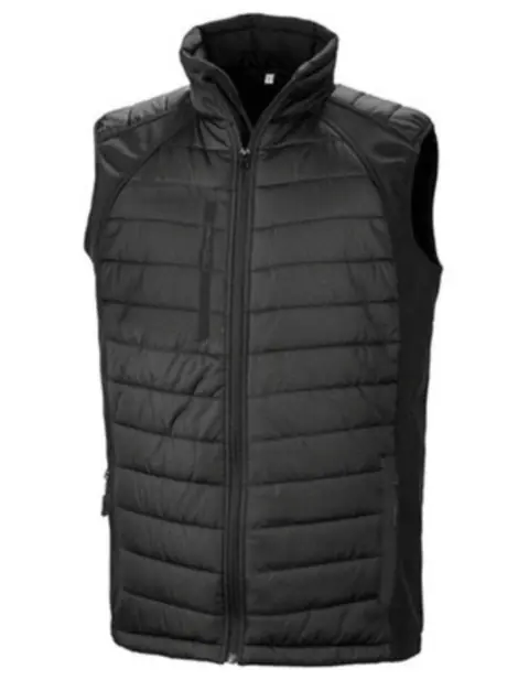Compass padded softshell gilet