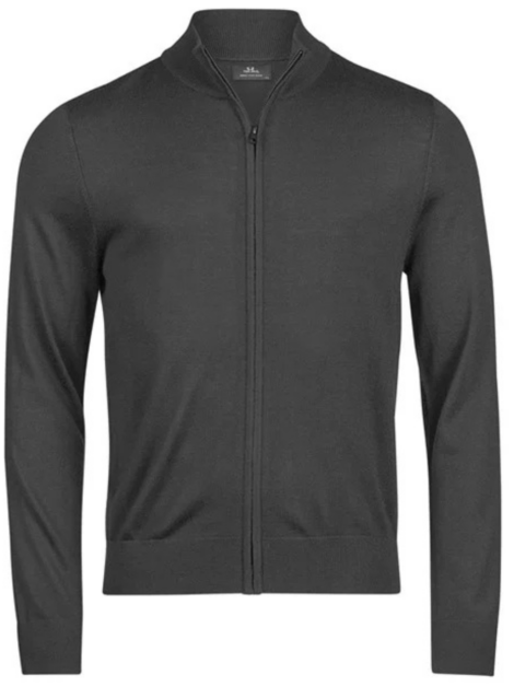 Full-zip knit
