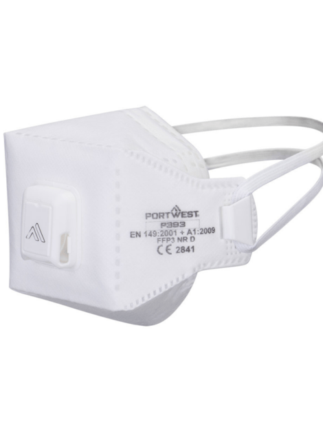 EAGLE PRO FFP3 Valved Dolomite Fold Flat Respirator (Pack Of 10)