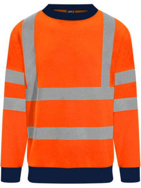 High visibility sweatshirt