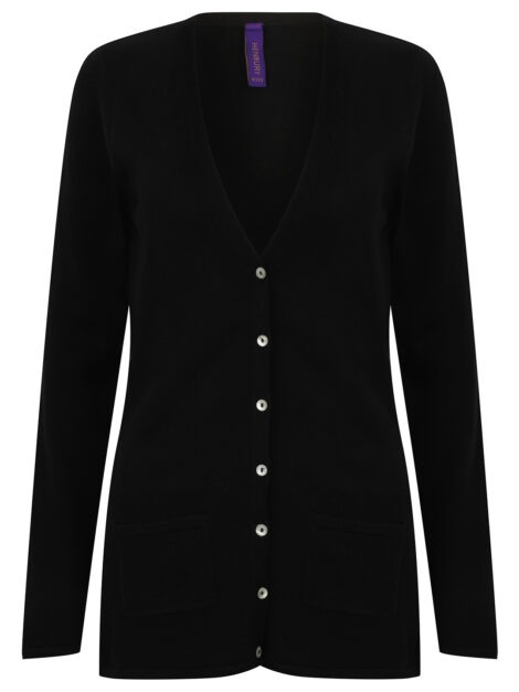 Women's v-button cardigan