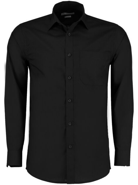 Poplin shirt long-sleeved (tailored fit)