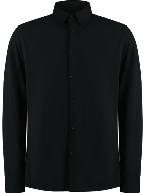 Long sleeve Superwash® 60° piqué shirt (tailored fit)