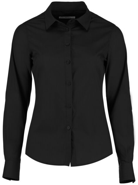 Women's poplin shirt long sleeve