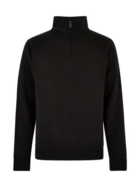 Regular fit ¼-zip sweatshirt