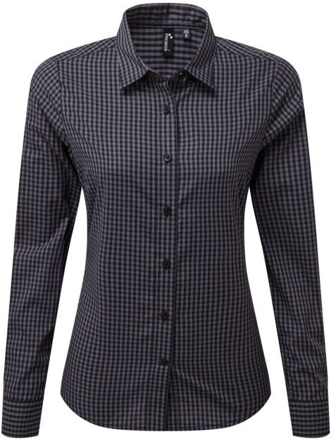 Women's Maxton check long sleeve shirt