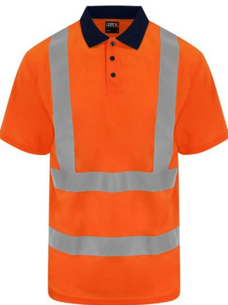 High visibility polo
