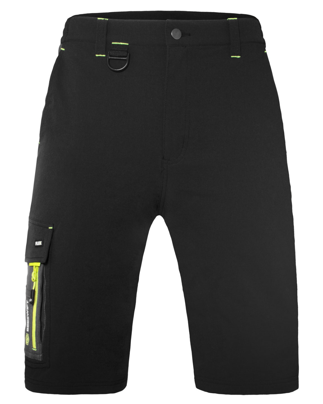 Beeswift Flex Workwear Shorts Black/grey - Image 2