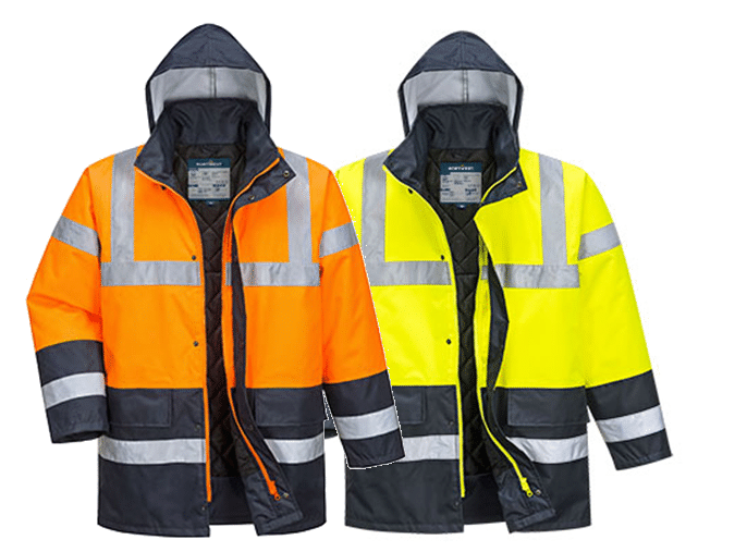 Portwest ES466 - ES1 Essential Hi-Vis Contrast Winter Traffic Jacket