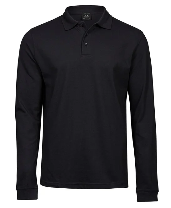Tee Jays Luxury Stretch Long Sleeve Polo